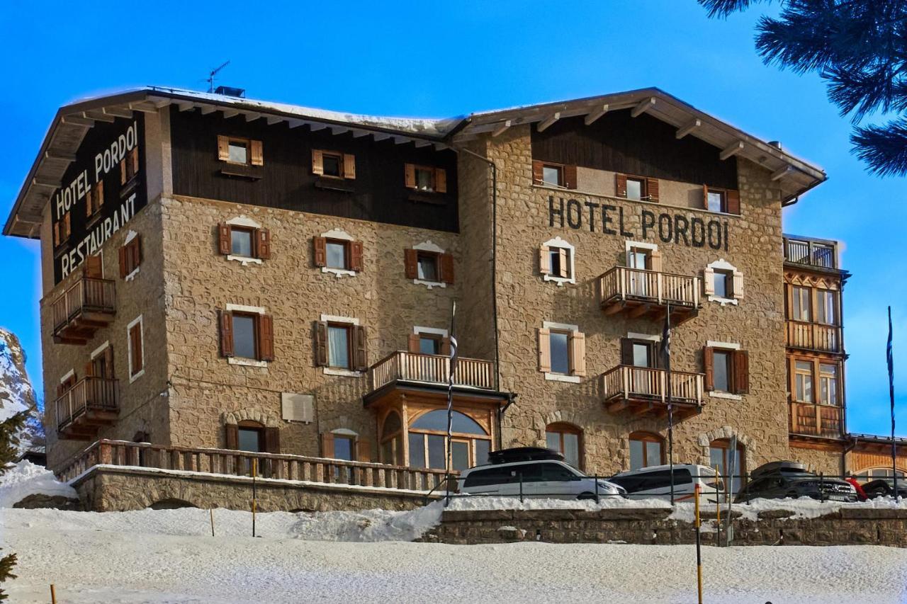 Hotel Pordoi Passo Pordoi Vegetarian Hotel Canazei Exterior foto