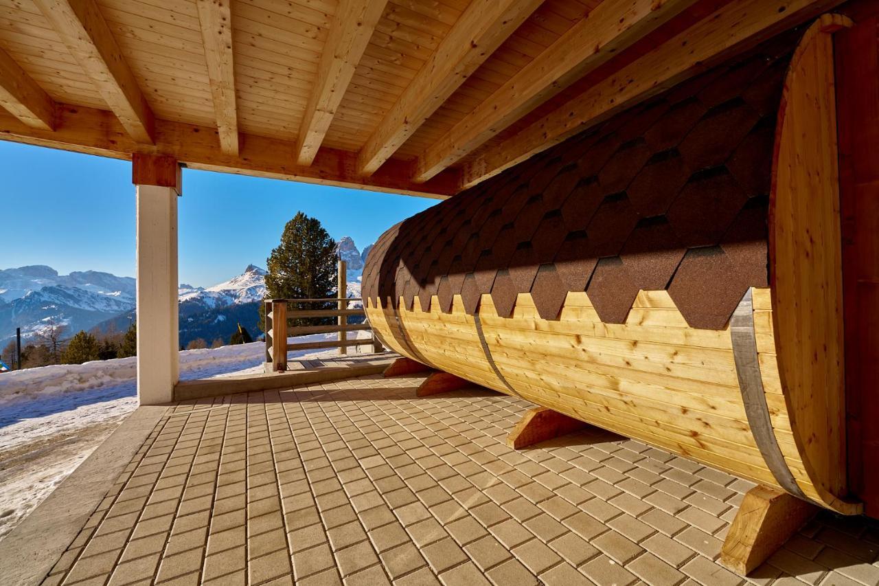 Hotel Pordoi Passo Pordoi Vegetarian Hotel Canazei Exterior foto